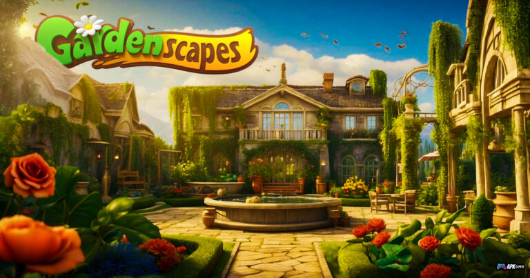 Gardenscapes Mod Apk v7.5.1 (Unlimited Coins, Stars) Free For Android