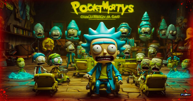 Pocket Mortys Mod Apk v2.33.0 (Unlimited Tickets) Free For Android